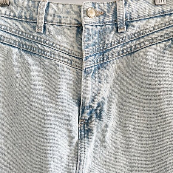 Zara Long Denim Skirt - Picture 7 of 11